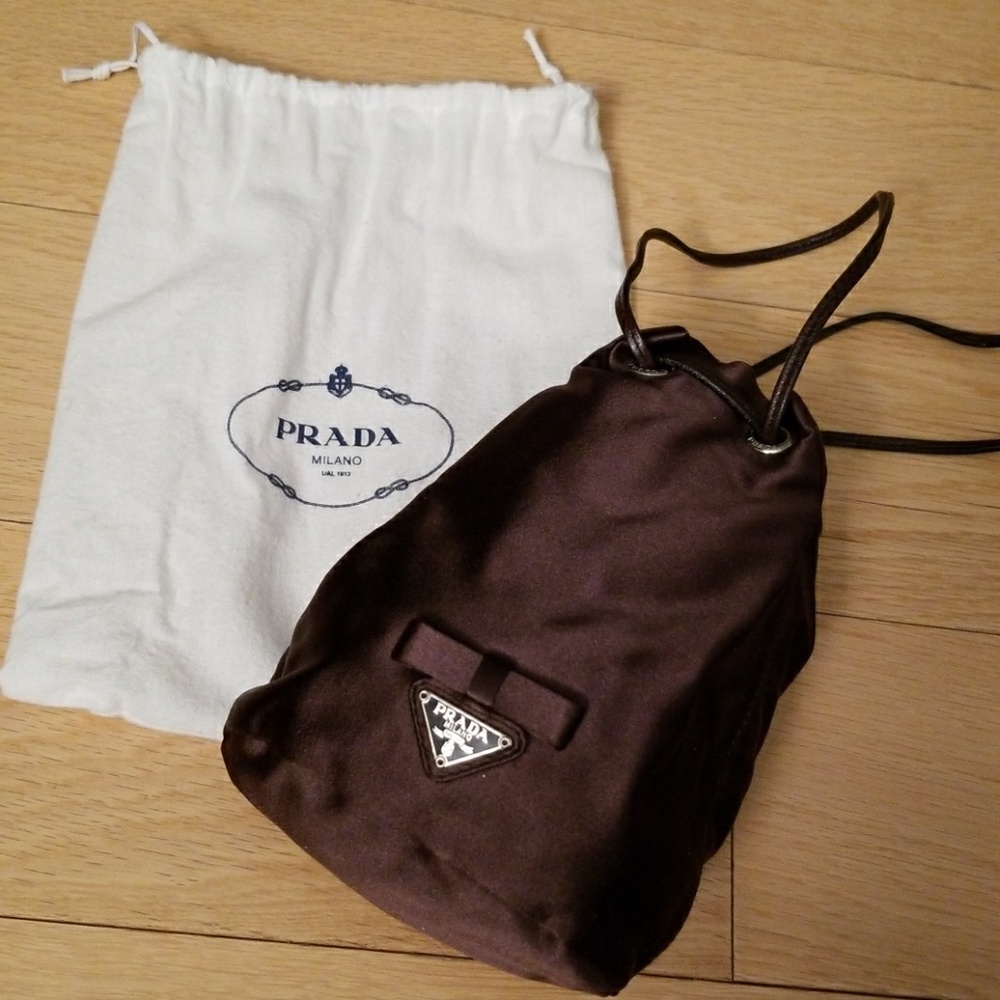 Prada Drawstring Mini Bag